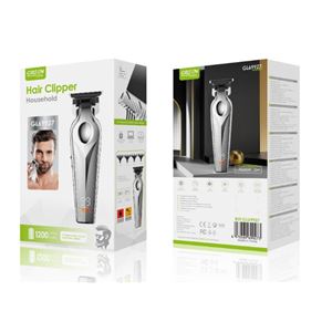 CORTAPELO METAL RECARGABLE CON DISPLAY GL69927 GREEN - GL699927-1