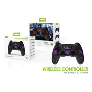 GAMEPAD INALAMBRICO PARA PC/SWITCH/STEAM G-1428 GREEN - G-1428