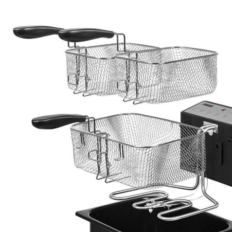 FREIDORA ACERO INOX 5 LITROS 3270W PRINCESS - 185000-1