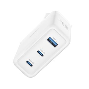 CARGADOR USB+USB-C X2 100W CE35 BLANCO XO - XOCE35-1