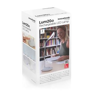 LAMPARA FLEXO LED MESA FLEXIBLE INNOVAGOODS - 5260103192-3