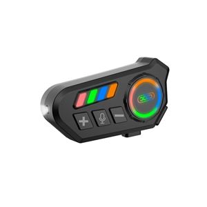 INTERCOMUNICADOR BLUETOOTH PARA CASCO CON RGB BE56 XO - XOBE56