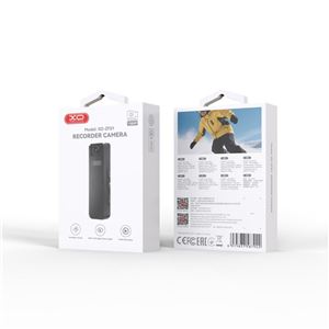 VIDEOCAMARA CON VISION NOCTURA Y GRABADORA DE VOZ ZF01 XO - XOZF01-2