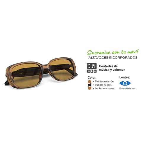 GAFAS BLUETOOTH CON AUDIO-X Y APP TRADUCCION SIMULTANEA GB-7704 GEN-X - GB-7704-1