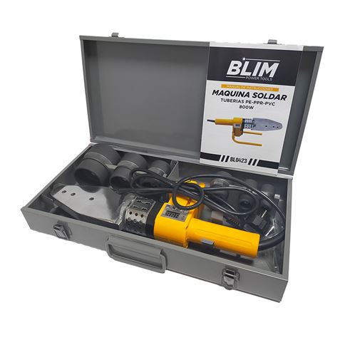 REACONDICIONADA MAQUINA SOLDAR TUBERIA PPR 800W BLIM - BL0423-1-1