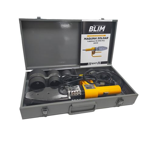 REACONDICIONADA MAQUINA SOLDAR TUBERIA PPR 800W BLIM - BL0423-1-2