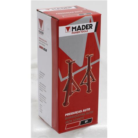 JUEGO DE CABALLETES 2 TONELADAS MADER - 36635-3