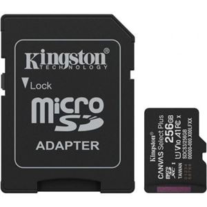 MEMORIA MICRO SD KINGSTON CLASE 10 256GB 100MB/S - SDCS3-256GB