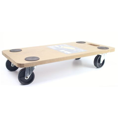 PLATAFORMA DE CARGA CON RUEDAS 58X30X12CM MADER - 65240-1