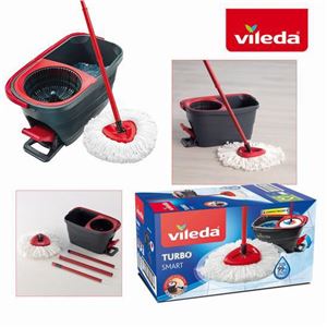 REACONDICIONADO PACK CUBO+FREGONA TURBO SMART VILEDA