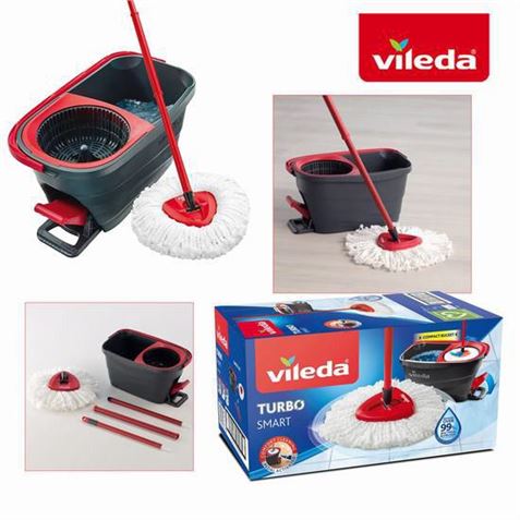 REACONDICIONADO PACK CUBO+FREGONA TURBO SMART VILEDA - 24559.