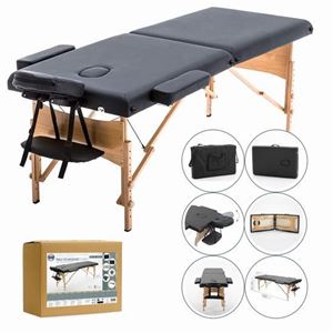 REACONDICIONADA CAMILLA DE MASAJE PLEGABLE CON ACCESORIOS - 16100.