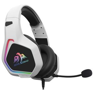 REAC AURICULAR GAMING G6 | XBOX | PS5 | SWITCH | PC | BLANCO COOLSOUND - CS0238
