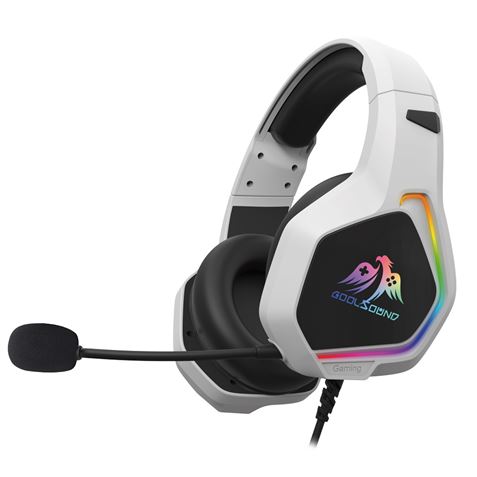 REAC AURICULAR GAMING G6 | XBOX | PS5 | SWITCH | PC | BLANCO COOLSOUND - CS0238-1
