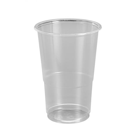 PACK 25 VASOS PLASTICOS TRANSPARENTE 250CC ALGON - BA01054376566