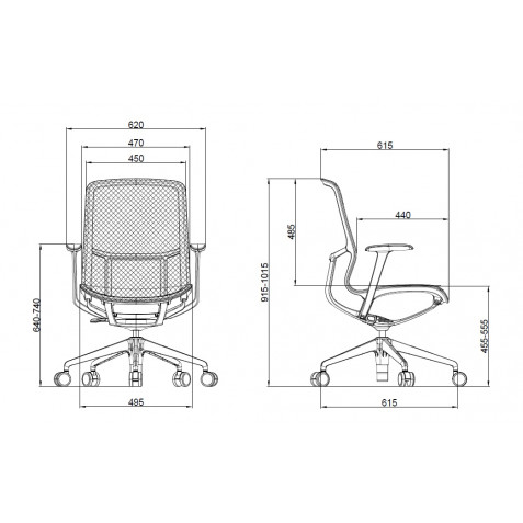 SILLA OFICINA GAMA SENSE ELEGANCE...