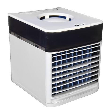 MINI CLIMATIZADOR PORTÁTIL 10W CON LUZ LED 7 COLORES MUVIP - MV0663