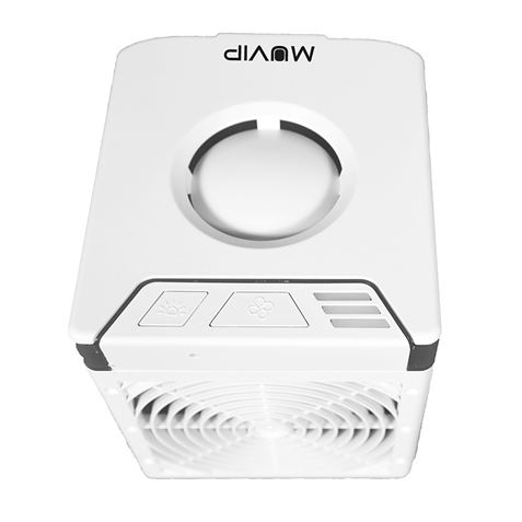 MINI CLIMATIZADOR PORTÁTIL 10W CON LUZ LED 7 COLORES MUVIP - MV0663-4