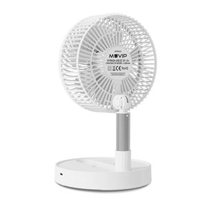 VENTILADOR PORTATIL EXTENSIBLE Y PLEGABLE 8" BATERÍA MUVIP - MV0664-3