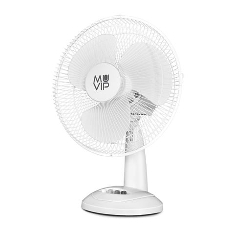 VENTILADOR DE SOBREMESA SOLAR 12" 15W 8800MAH MUVIP - MV0655-2