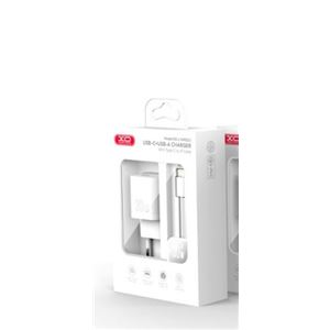 CARGADOR USB+USB-C 30W L149 CON CABLE LIGHTNING BLANCO XO - XOL149LGWH-1.JPG