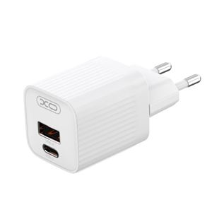 CARGADOR USB+USB-C 30W L149 CON CABLE TIPO C BLANCO XO - XOL149TCWH-1
