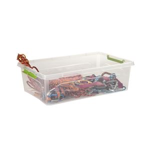CAJA ORGANIZADORA CON TAPA, RUEDAS Y CIERRES 585X390X170MM ARTPLAST - MP40TTV-1