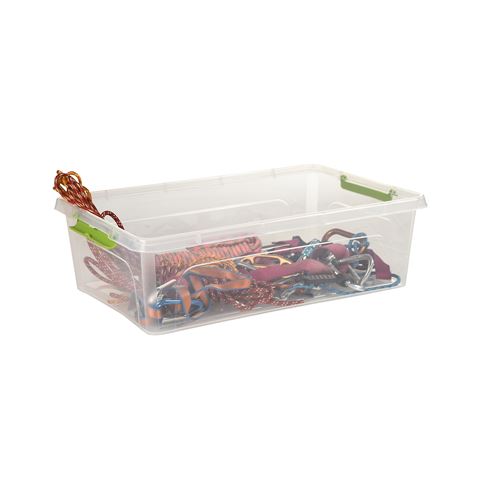 CAJA ORGANIZADORA CON TAPA, RUEDAS Y CIERRES 585X390X170MM ARTPLAST - MP40TTV-1
