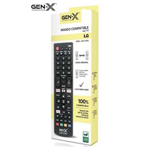 MANDO UNIVERSAL PEQUEÑO PARA TELEVISORES LG LGG-2102 GEN-X - LGG-2102