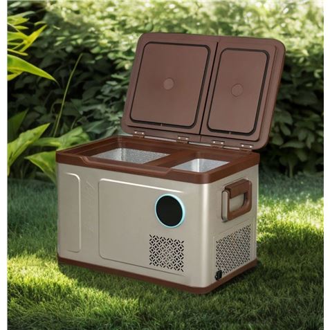 NEVERA PORTATIL CON COMPRESOR 41 LITROS 60W DOBLE ZONA MUVIP - MV0579-4