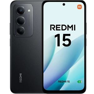 SMARTPHONE REDMI 15 NEGRO 6.9" | 8GB | 256GB | 50MPX | 7000 MAH XIAOMI - MZB0KPLEU