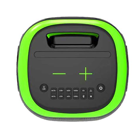 ALTAVOZ KARAOKE PORTATIL COOLSOUND BLAST 8" 300W VERDE - CS0288-2