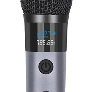 MICROFONO INALÁMBRICO UHF CON RECEPTOR Y BATERÍA COOLSOUND - CS0286-2