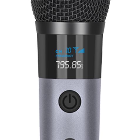 MICROFONO INALÁMBRICO UHF CON RECEPTOR Y BATERÍA COOLSOUND - CS0286-2