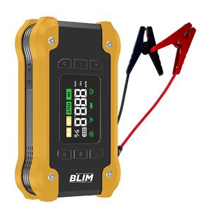 ARRANCADOR BATERIAS 4 EN 1 CON COMPRESOR Y POWERBANK 16.000 MAH BLIM - BL0526