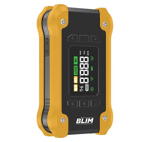 ARRANCADOR BATERIAS 4 EN 1 CON COMPRESOR Y POWERBANK 16.000 MAH BLIM - BL0526-2
