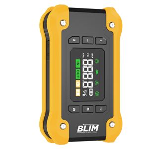 ARRANCADOR BATERIAS 4 EN 1 CON COMPRESOR Y POWERBANK 16.000 MAH BLIM - BL0526-3