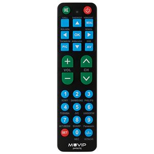 MANDO A DISTANCIA UNIVERSAL BOTONES GRANDES MUVIP - MV0670