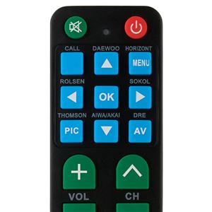 MANDO A DISTANCIA UNIVERSAL BOTONES GRANDES MUVIP - MV0670-1