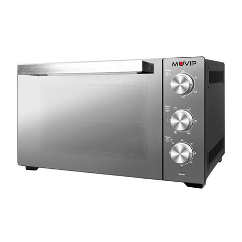 HORNO 48 LITROS 2000W INOX SERIE ESPEJO MUVIP - MV0575