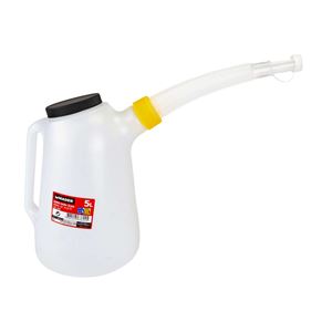 JARRA MEDIDORA 5 LITROS PARA ACEITE CON PUNTA FLEXIBLE - 63624