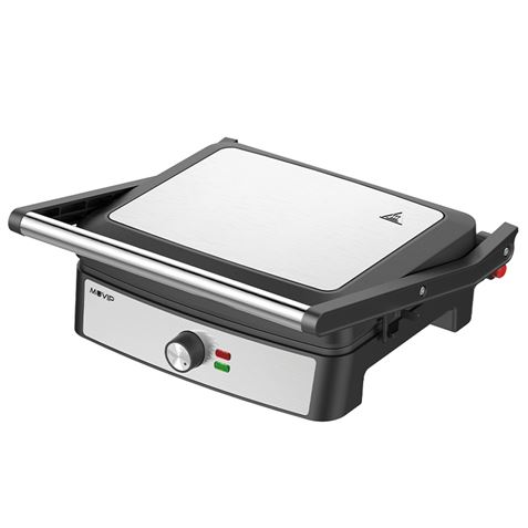 SANDWICHERA MULTIFUNCION PLACA LISA 2200W 180º MUVIP - MV0675-2