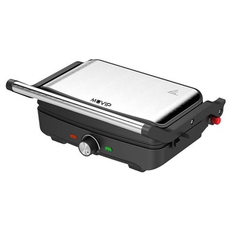 SANDWICHERA GRILL INOXIDABLE 1600W 180º MUVIP - MV0674-2