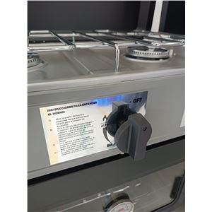 REAC COCINA 2 FUEGOS CON TAPA + HORNO DE GAS CON SISTEMA DE SEGURIDAD MUVIP - MV0623-5