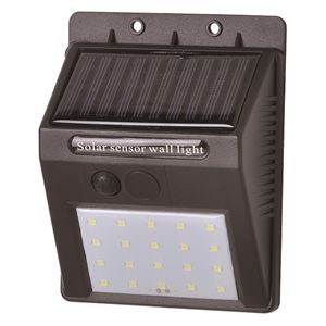 REACONDICIONADO APLIQUE LED SOLAR 30LM NEGRO ELBAT - EB0393-2