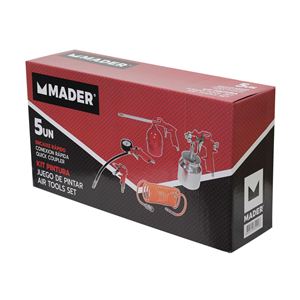 JUEGO DE PINTURA DEPOSITO INFERIOR 5 PIEZAS MADER - 35200-1