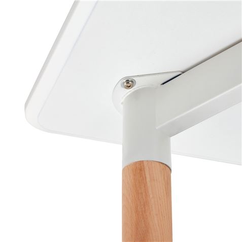 MESA MADERA BLANCA / MADERA 74X120X80CM THINIA HOME - 80125-2