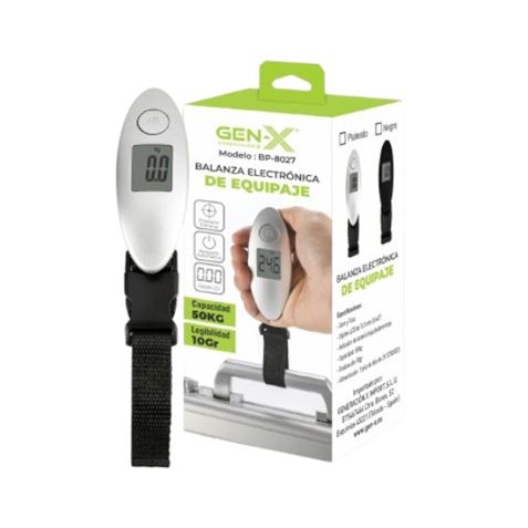 BASCULA PARA EQUIPAJES HASTA 50KG GRADUACION 0.10GR GENX - BP8027