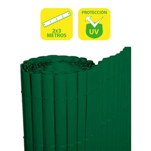 REACONDICIONADO CAÑIZO PLÁSTICO DOBLE CARA 2X3 METROS VERDE SUNGARDEN - SG0044