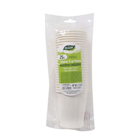 SET 25 VASO BLANCO CARTON 200CC ALGON - BA01054075089-1